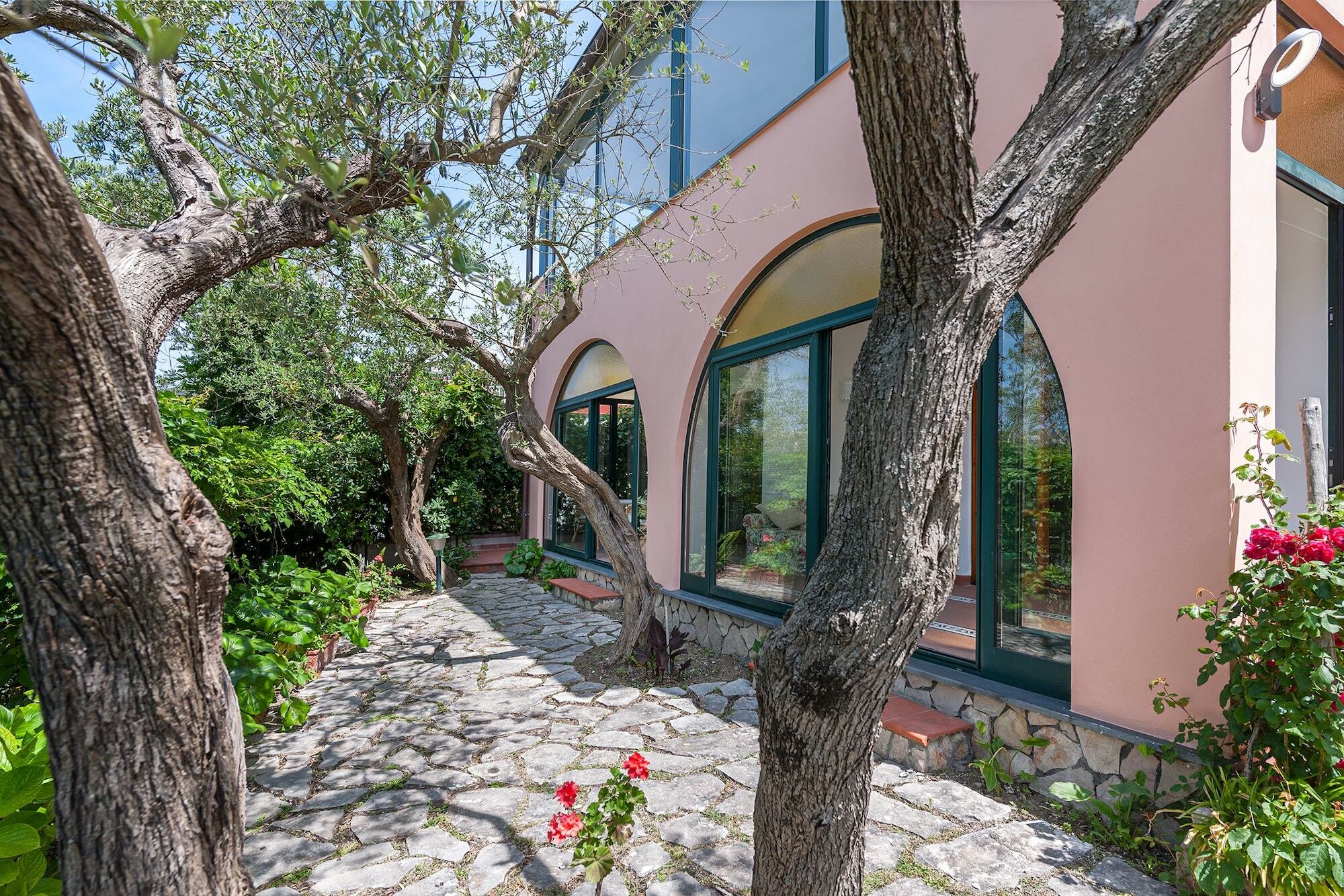 Villa Alfonsina Масса-Лубренсе Экстерьер фото